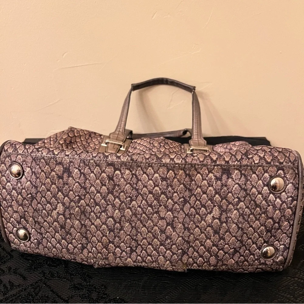 Coach Taylor Python Snake Print Bag
